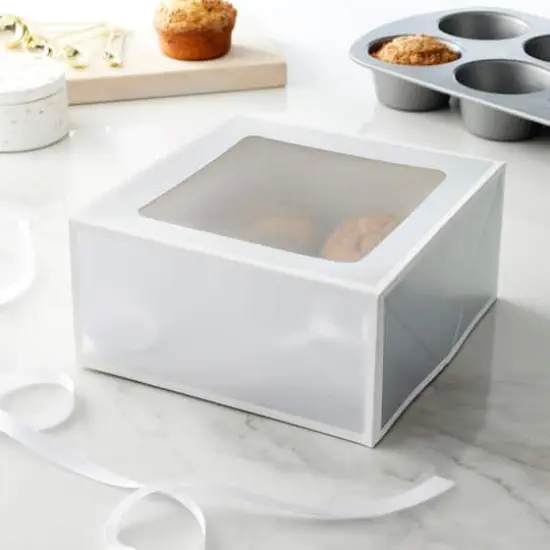 Silver Solid Treat Boxes By Celebrate It&reg; {3}