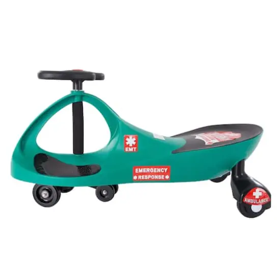 Toy Time Green Ambulance Wiggle Car {3}