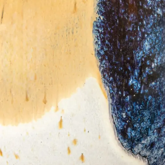 Hello Honey&reg; 2.75" Tan & White Earthen Sip Stoneware Mugs, 4ct. {9}