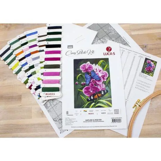 Luca-s Nature&rsquo;S Poetry Counted Cross Stitch Kit {14}