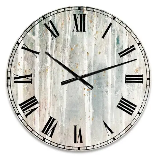 Designart 'A Woodland Walk Into The Forest Iii Traditional Wall Clock {1}