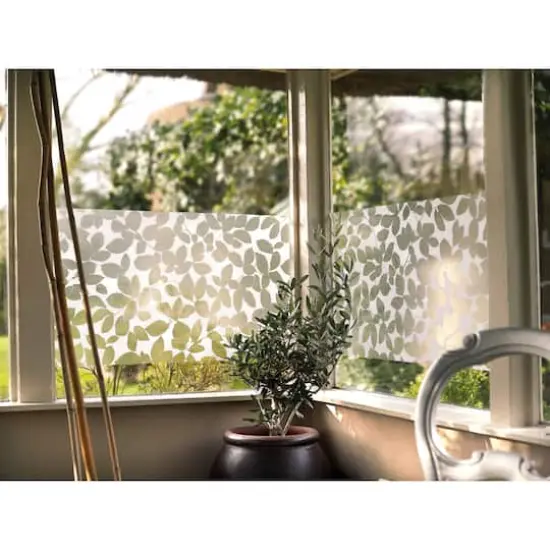 Brewster Leaf Static Window Film {3}