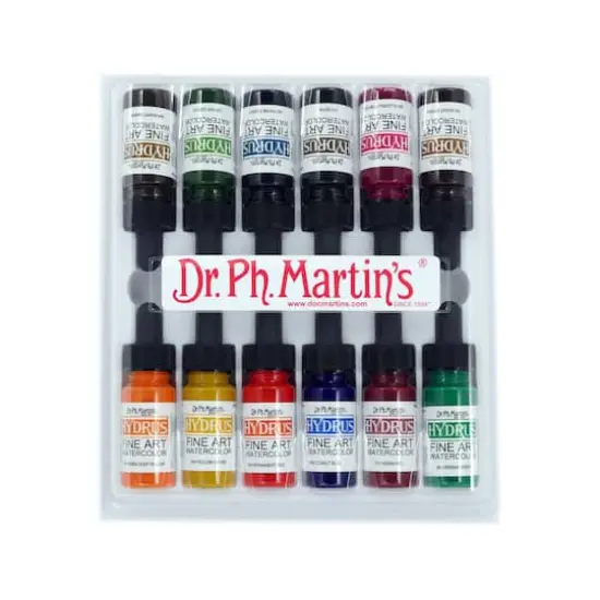 Dr. Ph. Martin's&reg; Hydrus&trade; Fine Art Watercolor Set #2, 0.5oz. {1}