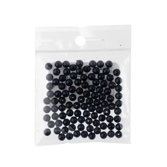 Preciosa Maxima 4mm Glass Nacre Pearls, 100ct. Dark Blue {3}