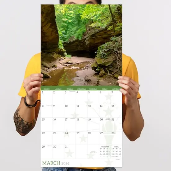 2026 Indiana Wall Calendar {5}