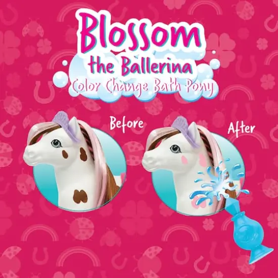 Reeves Breyer Blossum the Ballerina Color Changing Bath Toy {3}