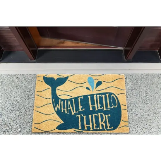 DII&reg; Whale Hello There Doormat {5}