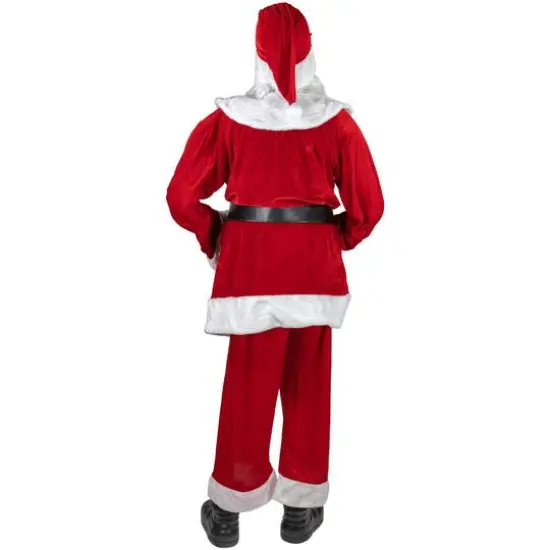 6ft. Life-Size Plush Santa Claus Standing or Sitting Christmas Figure {11}