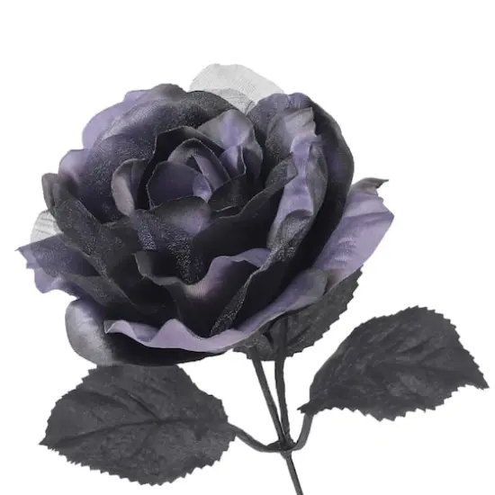 17.5" Purple & Black Rose Bush by Ashland&reg; {4}