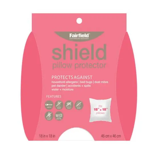 Shield Pillow Protection Cover, 18" x 18" {1}