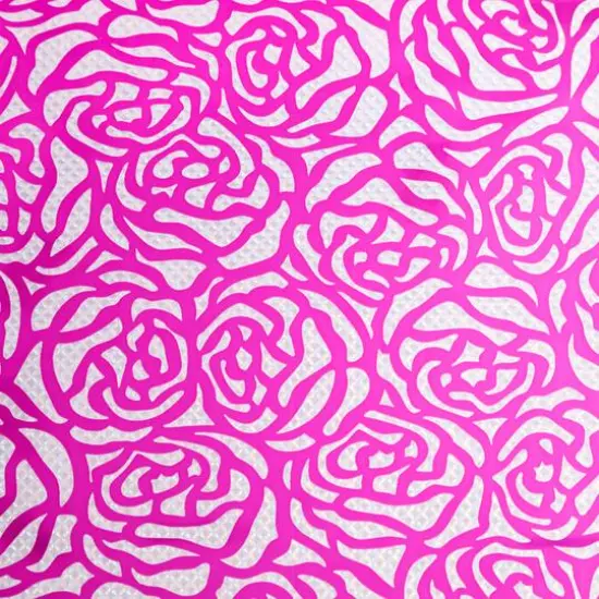 Cricut&reg; Premium Vinyl&trade; Holographic Rose Bubbles Silver/Party Pink {3}