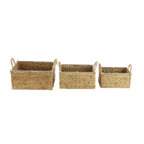 Sea Grass Contemporary Storage Basket Set {8}