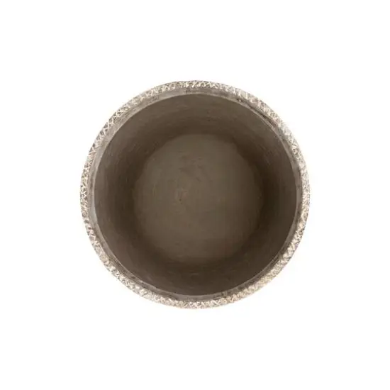 Hello Honey® Gray Cement Planter with Removable Wood Legs Set {4}