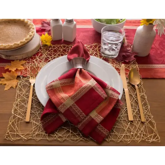 DII&reg; Harvest Wheat Jacquard Napkins, 6ct. {5}