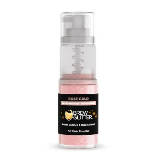Bakell&reg; Brew Glitter&reg; Edible Drink Glitter Rose Gold {1}