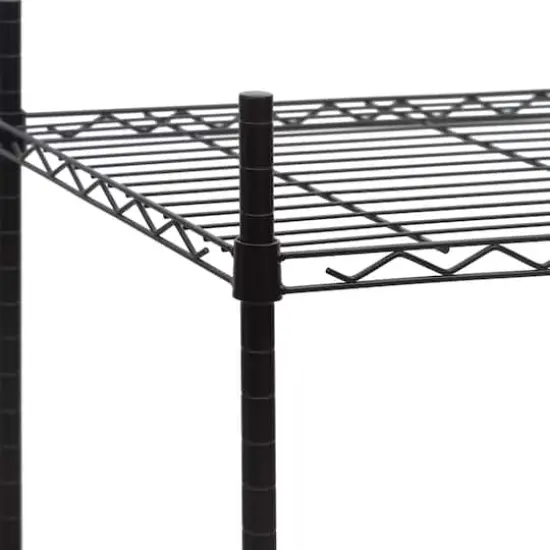 Organize It All Mini Fridge & Microwave Stand {6}