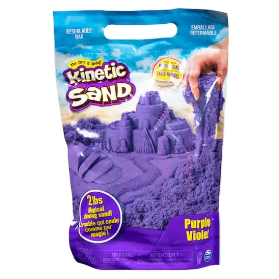 Kinetic Sand&trade; Colored Sand Purple {5}