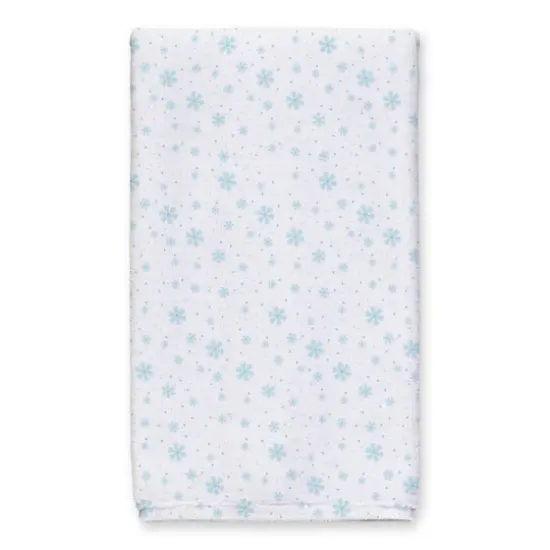 Let it Gnome Blue Snowflakes Tea Towels - Set of 2 {5}