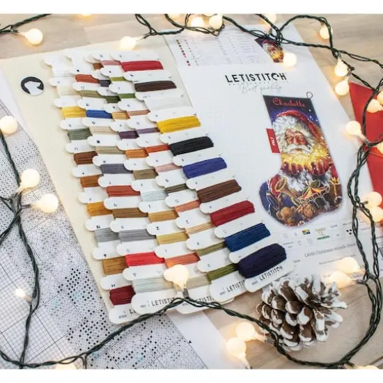 Letistitch Christmas Miracle Stocking Counted Cross Stitch Kit {5}