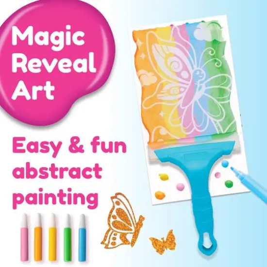Creativity for Kids&reg; Butterfly Squeegeez Magic Reveal Art {4}