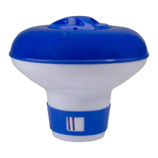 8.5" Large Floating Swimming Pool Chlorine Dispenser {1}
