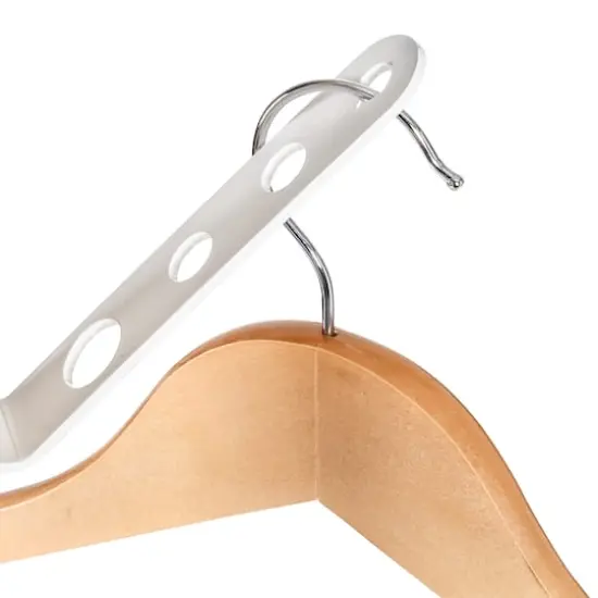 Honey Can Do 70" White Modern Standing Coat Rack {6}