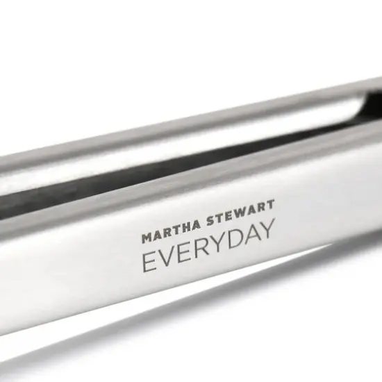 Martha Stewart Everyday Stainless Steel Easy-Lock Tongs {6}