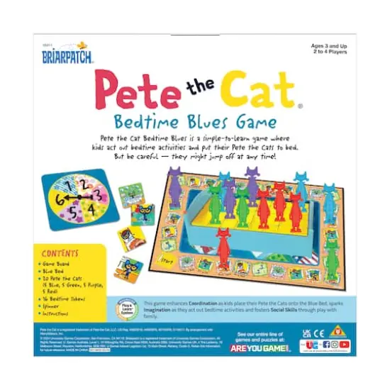 Pete the Cat - Bedtime Blues Game {4}