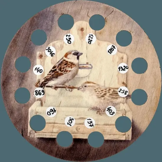 Wonderland Crafts 10mm Stickers for Embroidery Organizers {3}