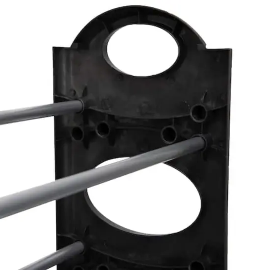 Simplify 12-Pair Stackable Shoe Caddy Rack {5}