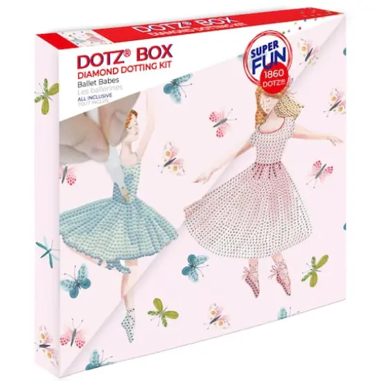 Diamond Dotz&reg; Ballet Babes DOTZ&reg; BOX Diamond Painting Kit {4}