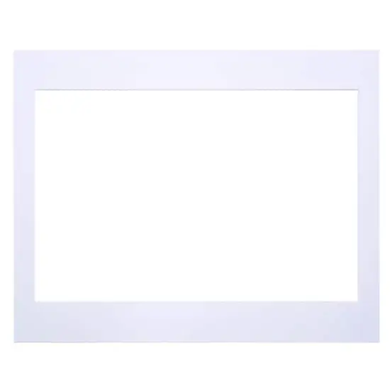 16" x 20" White Mat by Studio D&eacute;cor&reg;, 12" x 18" Opening Size {1}