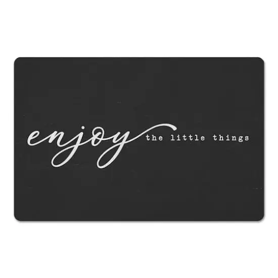 Enjoy The Little Things 18" x 27" Floor Mat {1}