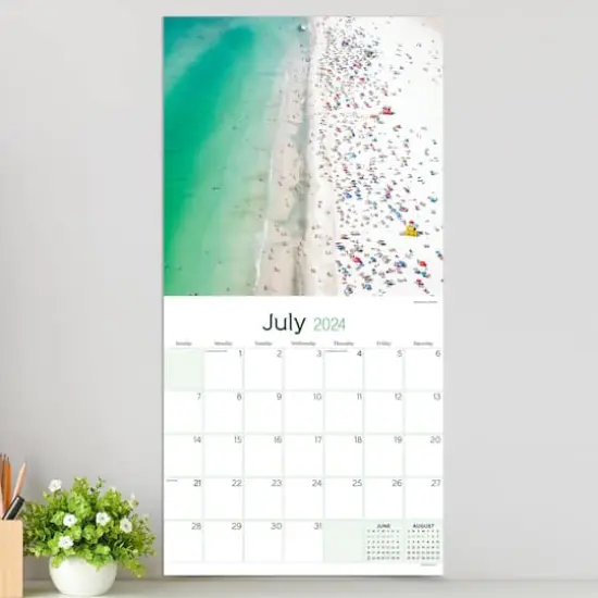 TF Publishing 2024 Beach Life Wall Calendar {5}