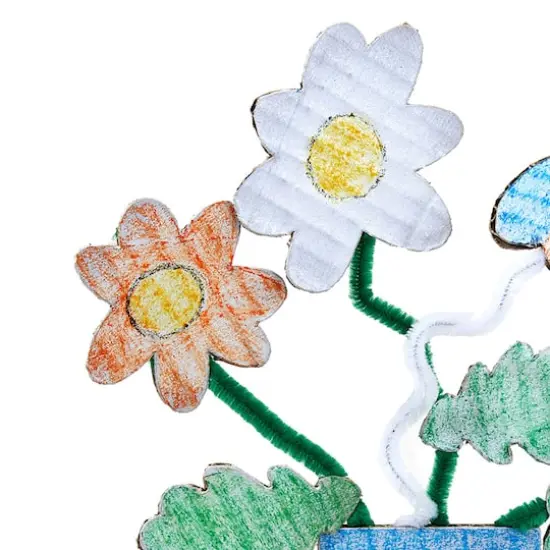 Roylco&reg; Flower Garden Sculpture Pack {3}