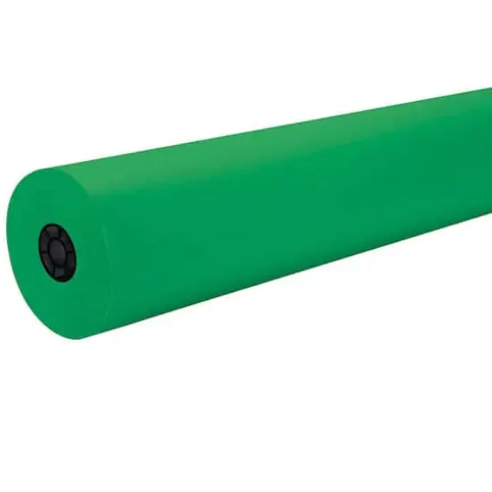 Tru-Ray&reg; Art Paper Roll, 36" x 500ft. Festive Green {1}