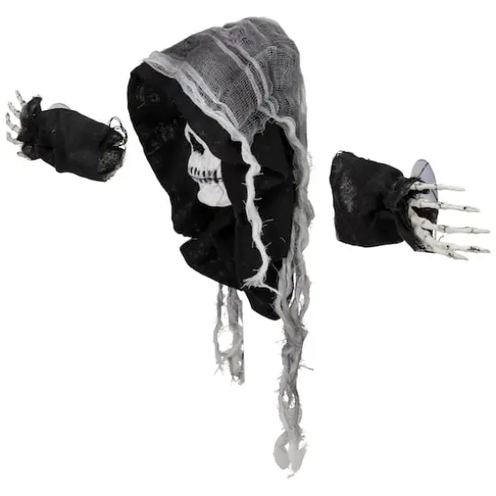 10" Spooky Skeleton 3D Halloween Window Decoration {5}