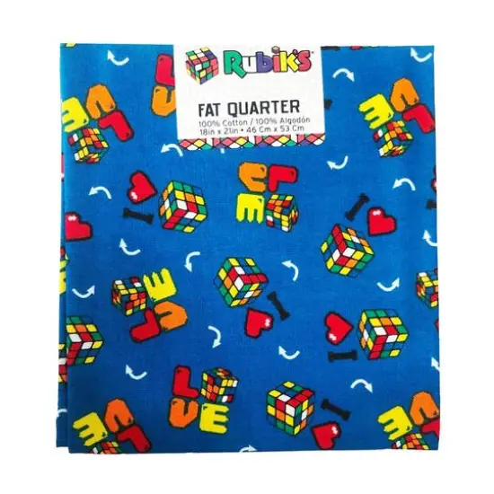 Camelot Fabrics Rubiks Love Cotton Fat Quarter, 6ct. {1}