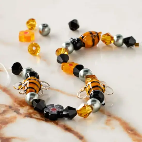 Bee Lampwork Glass Bead Mix by Bead Landing&trade; {3}