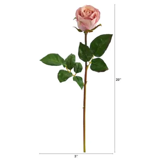 Light Mauve Rose Bud Stem, 6ct. {3}