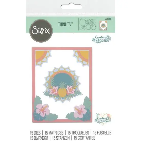 Sizzix&reg; Thinlits&reg; Tropical Elements Dies {1}