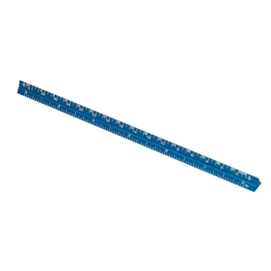 Alumicolor&reg; Architect Pocket Scale Blue {1}