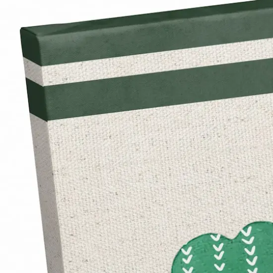 Clover Pattern 16" x 20" Canvas Wall Art {4}