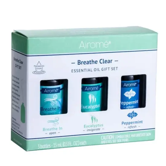 Airom&eacute; Essential Oil Gift Set Breath Clear {1}