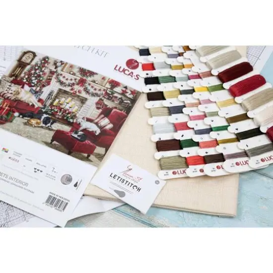 Luca-S Pets Interior Counted Cross Stitch Kit {8}