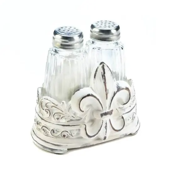4" Fleur-De-Lis Shaker Set {1}