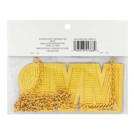Gold MVP Chain by Celebrate It&trade; {4}