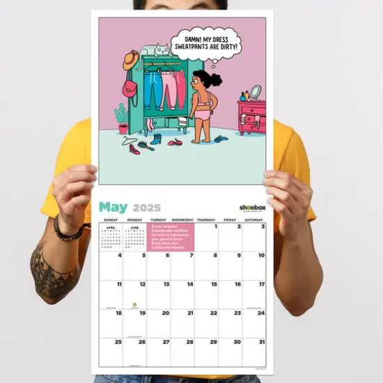TF Publishing 2025 Shoebox Wall Calendar {6}