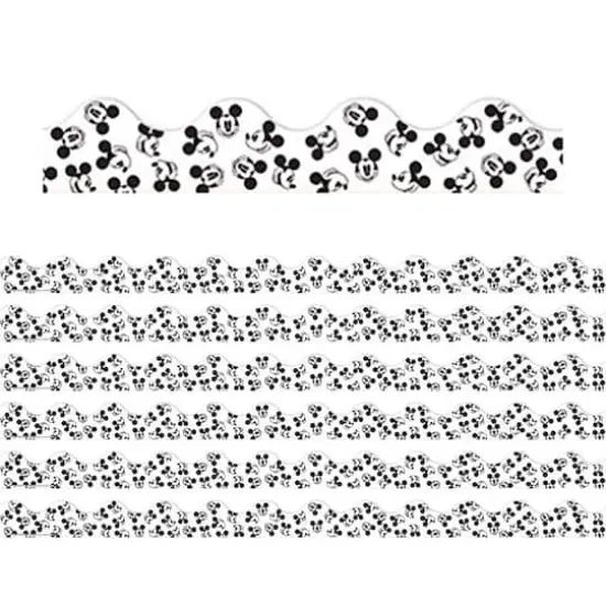 Eureka Mickey Mouse® Throwback Tossed Mickeys Deco Trim® Set {1}