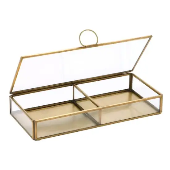 Hello Honey&reg; Brass & Glass Display Box {2}